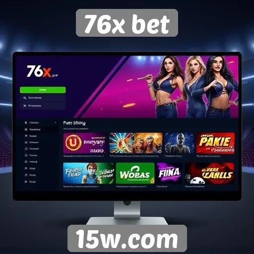 Interface do site 76x bet é intuitiva e fácil de usar